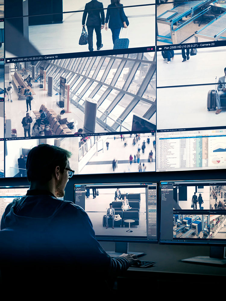 video Wall para cámaras de seguridad
