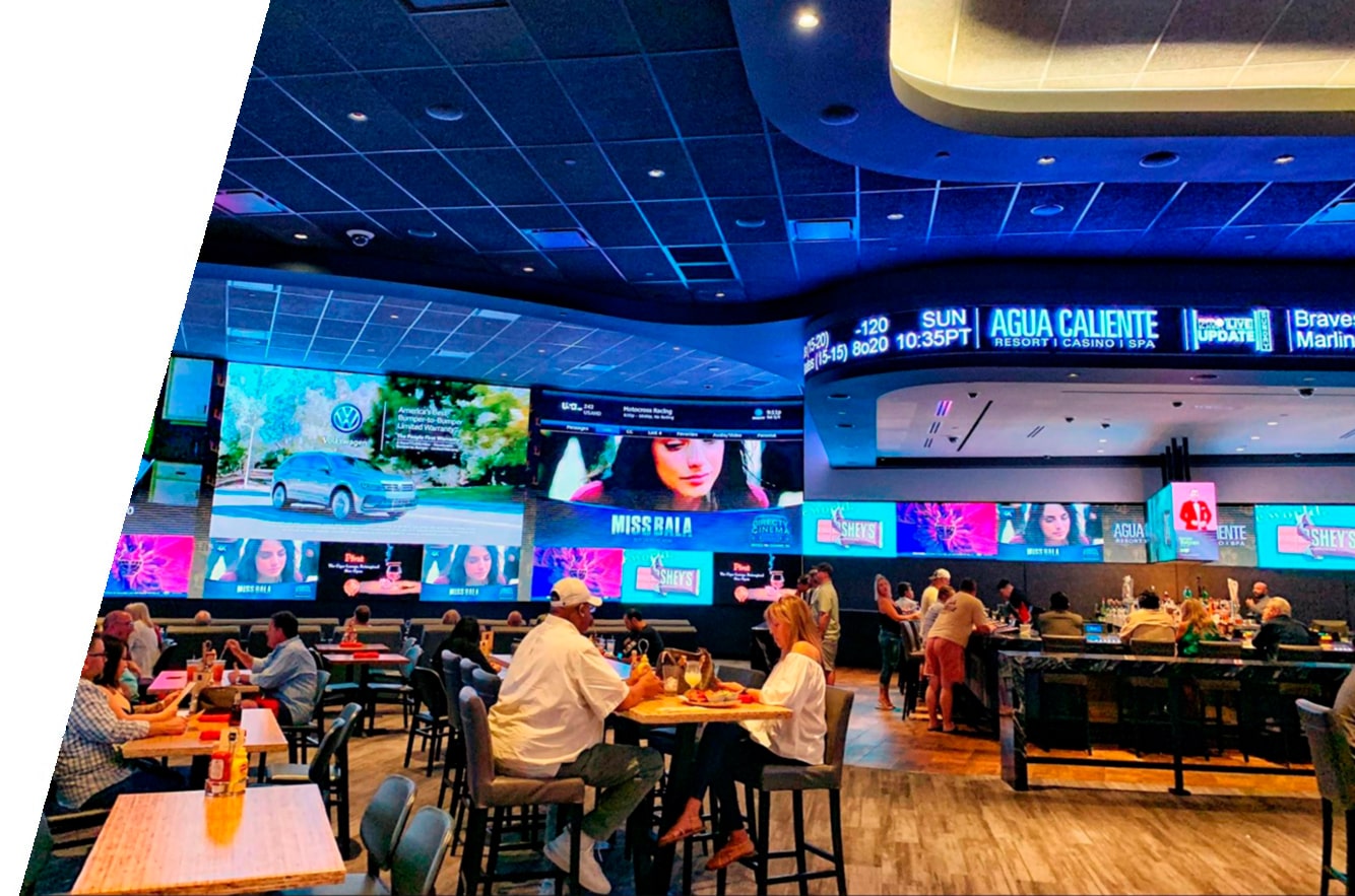 VideoWall para casinos
