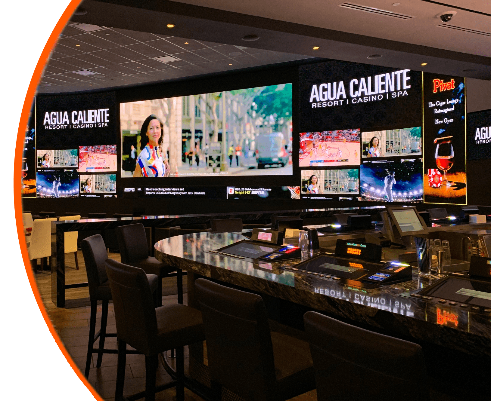 VideoWall para casinos