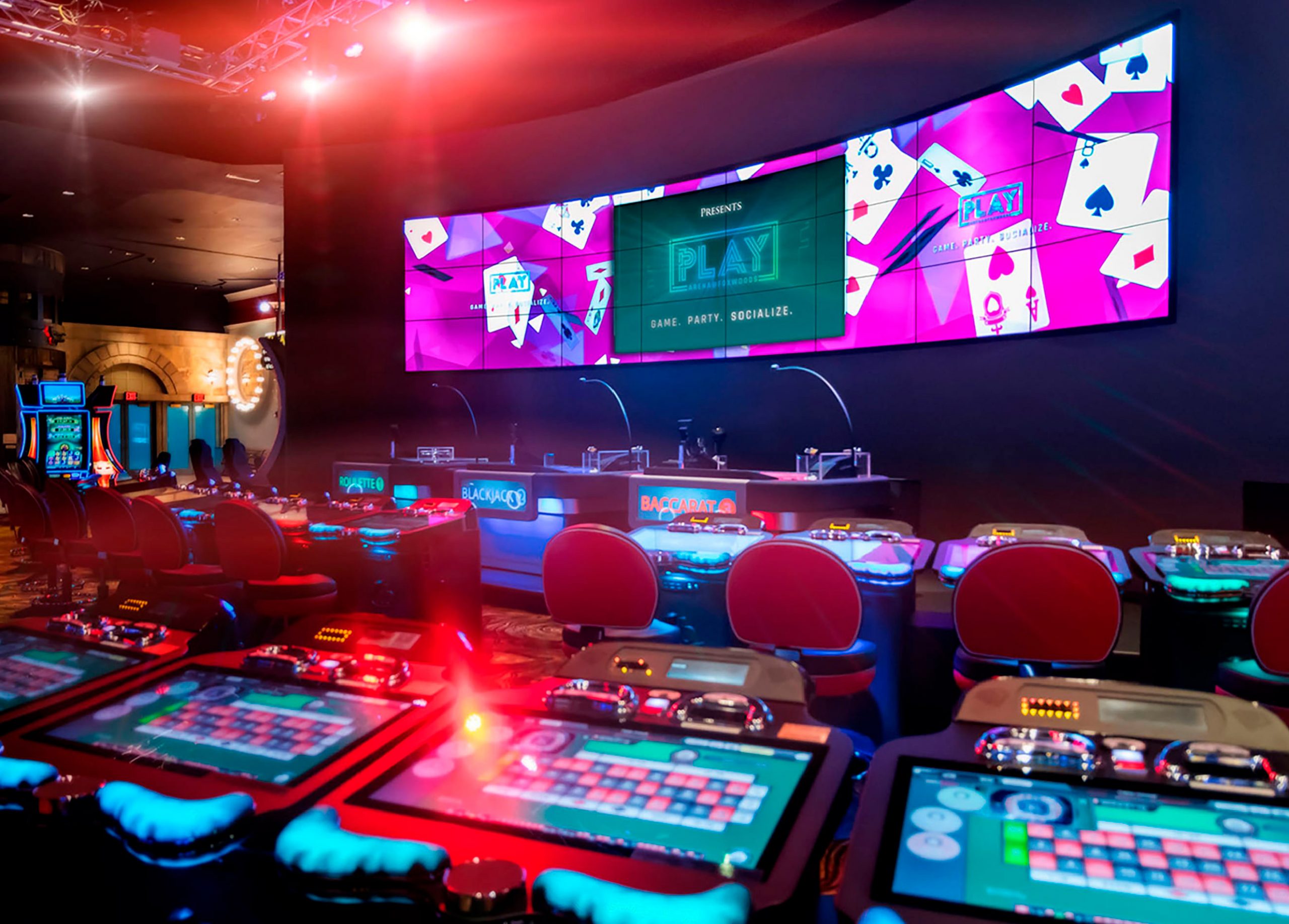 VideoWall para casinos