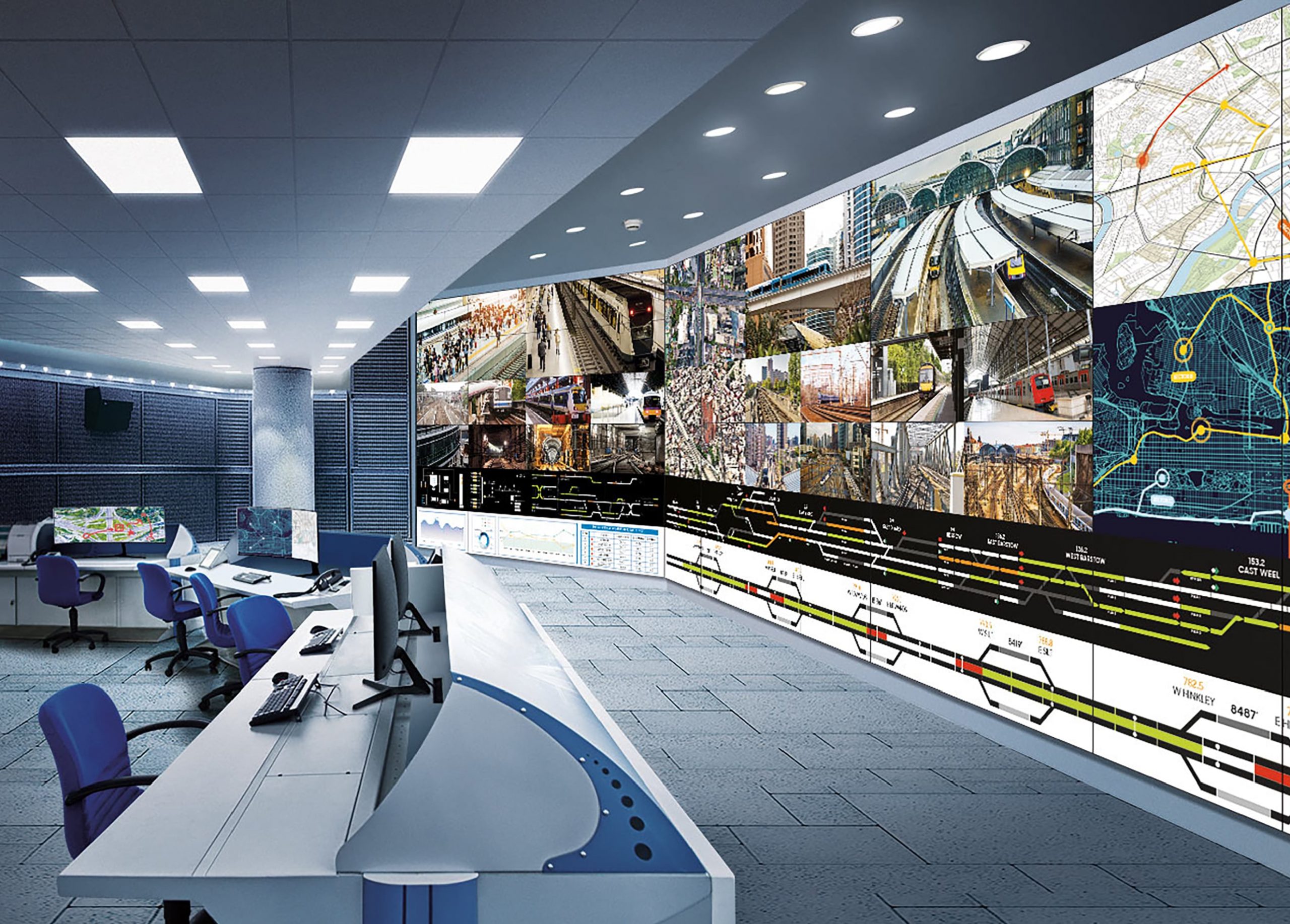 VideoWall para centro de monitoreo