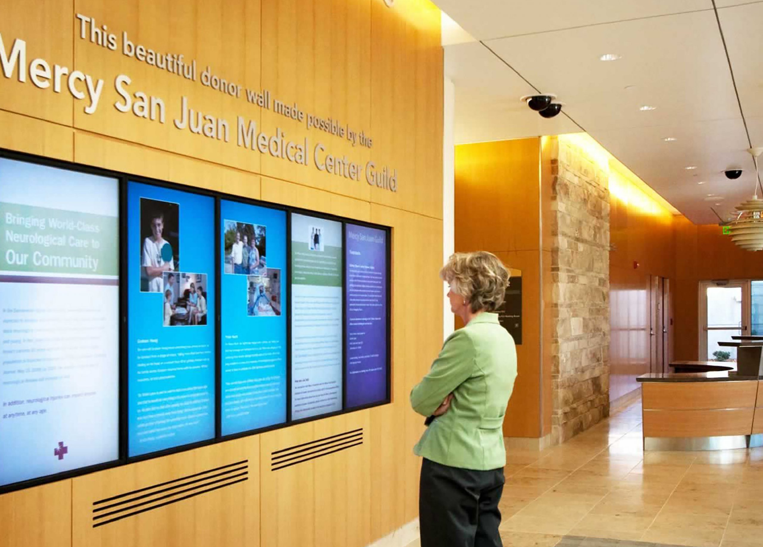 Video wall para hospitales y sector médico