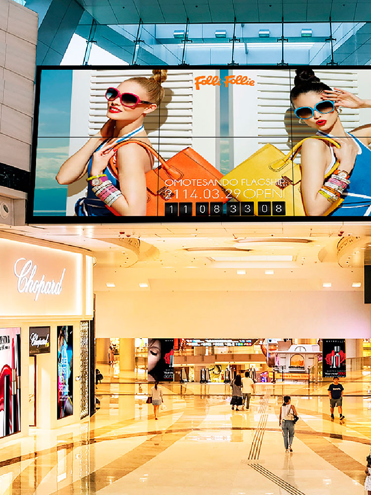 Video wall para publicidad