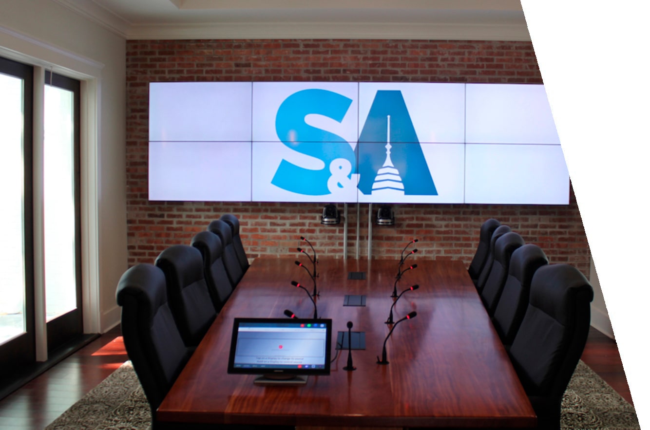 VideoWall para sala de juntas