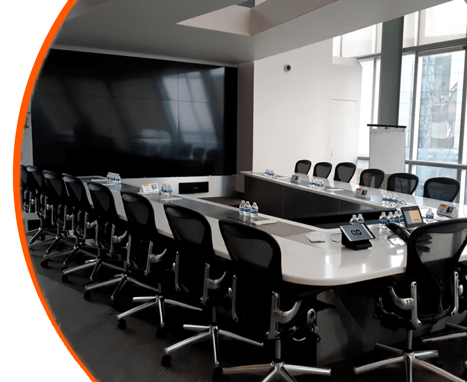 VideoWall para sala de juntas