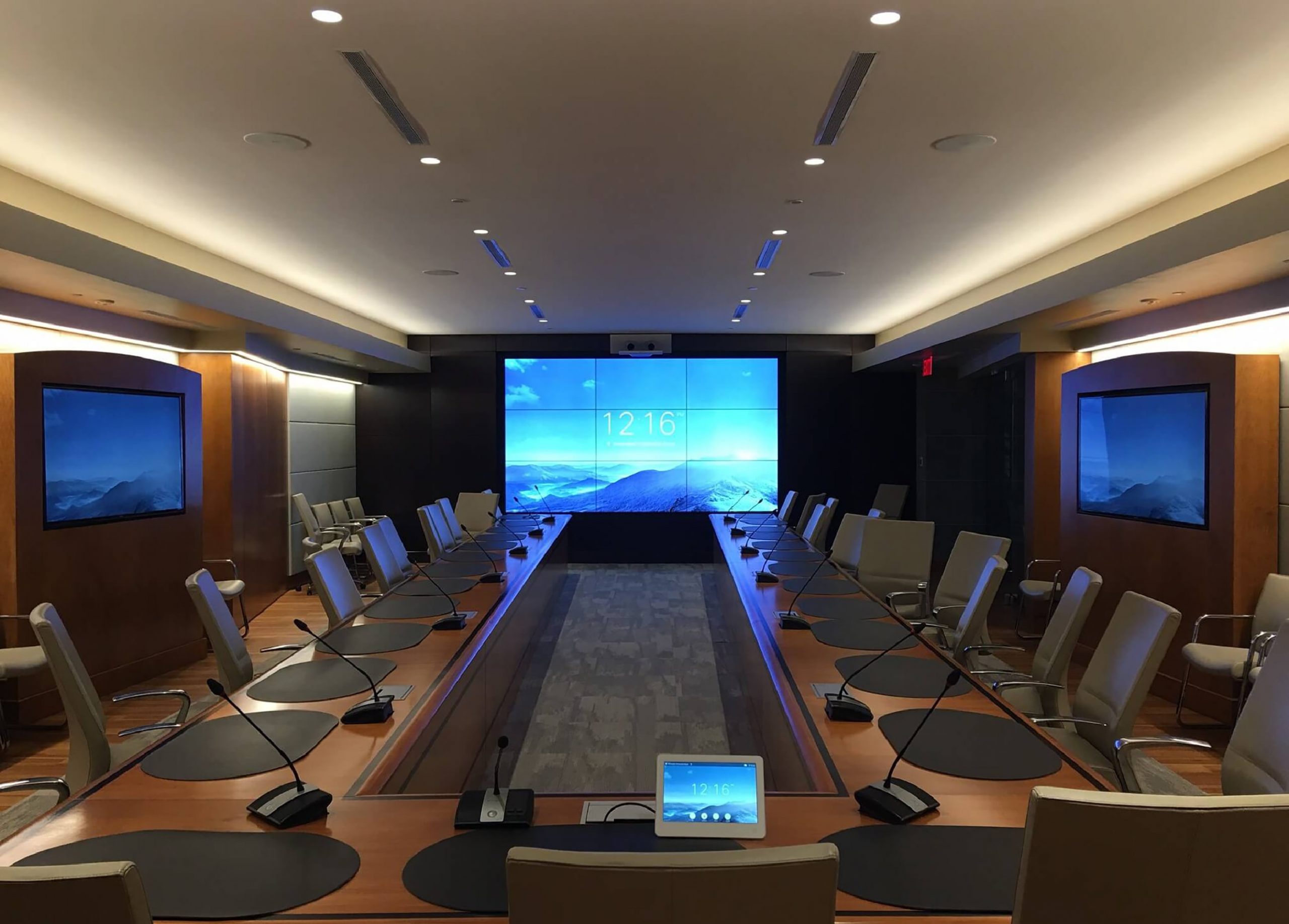 VideoWall para sala de juntas