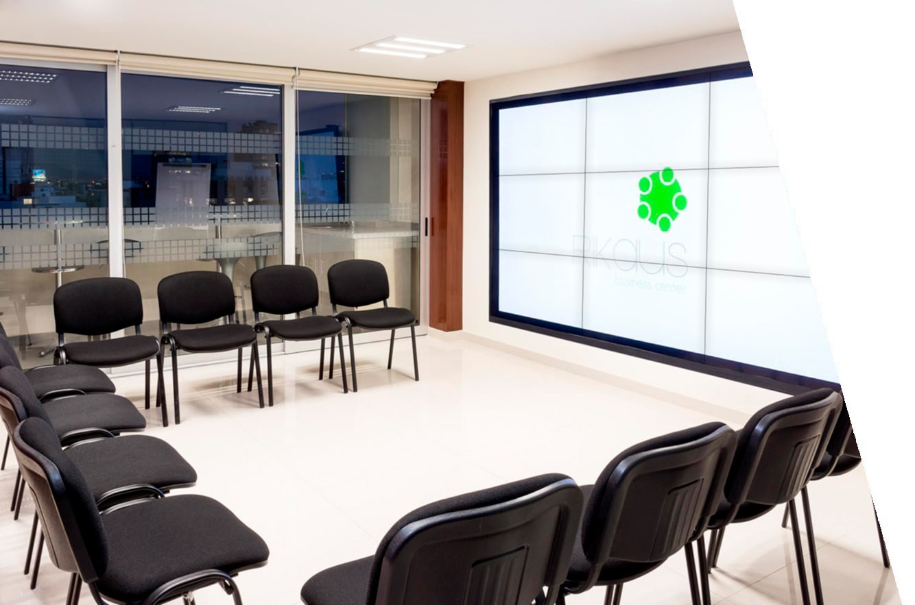 Video wall para salas de capacitación