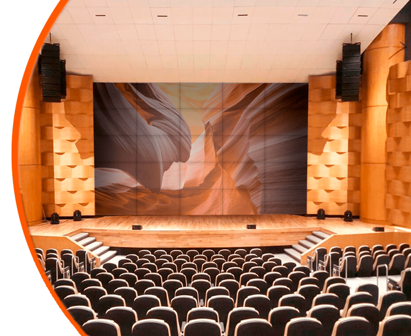 Videowall para auditorios