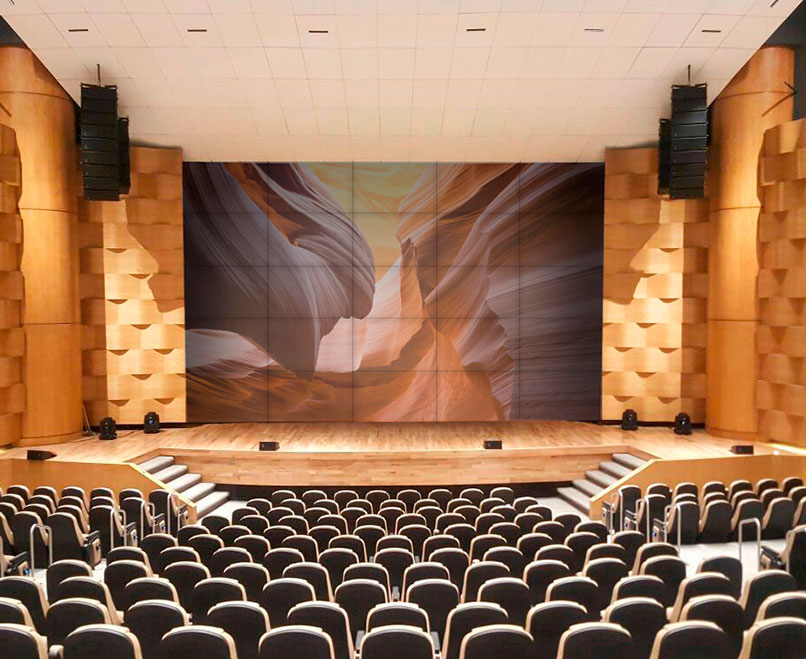Videowall para auditorios