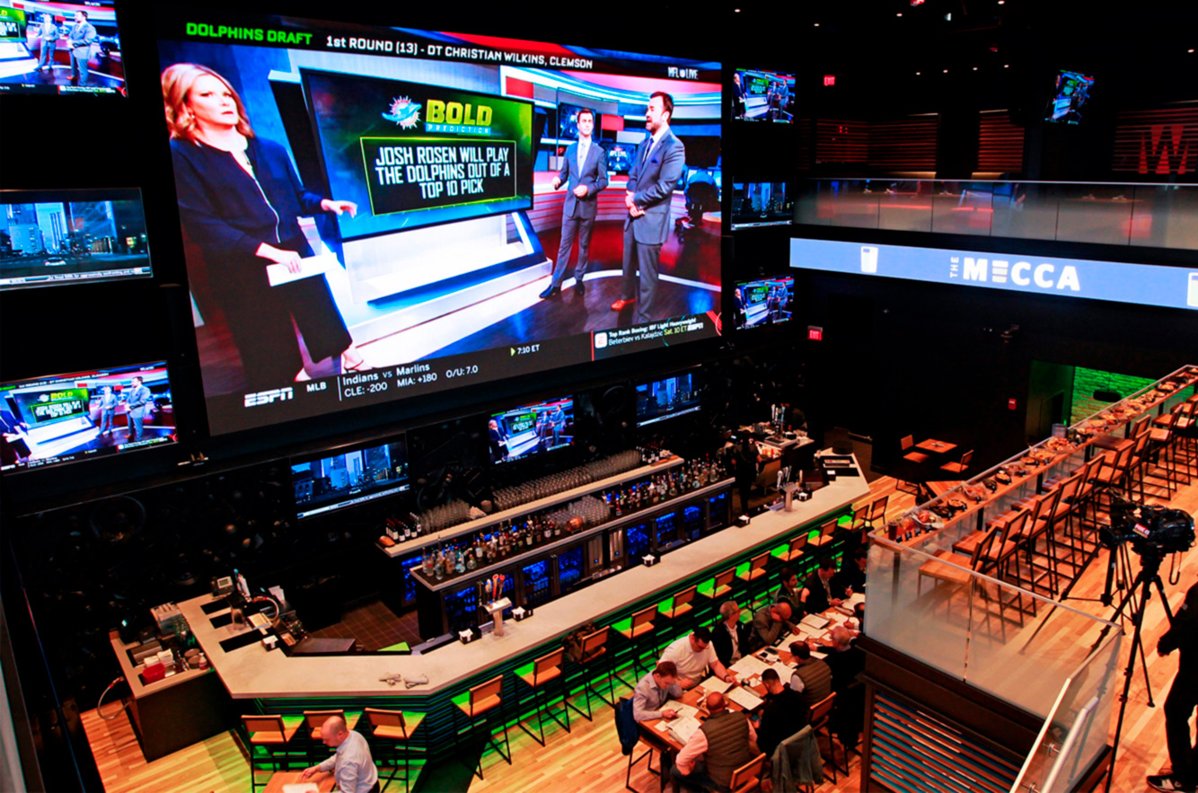Video wall para casinos