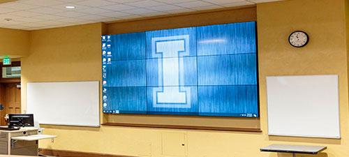 Video wall para escuelas