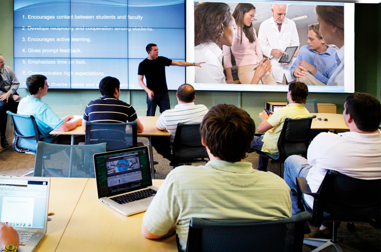 Video wall para oficinas
