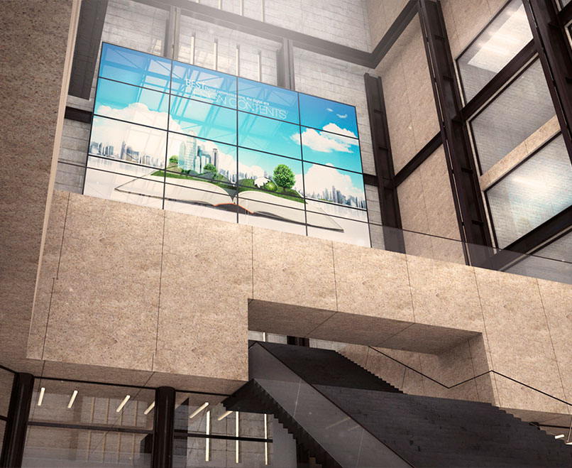 Videowall para hoteles