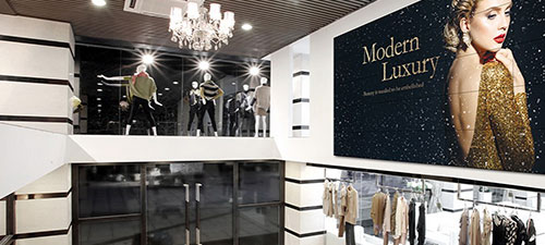 Video wall para publicidad