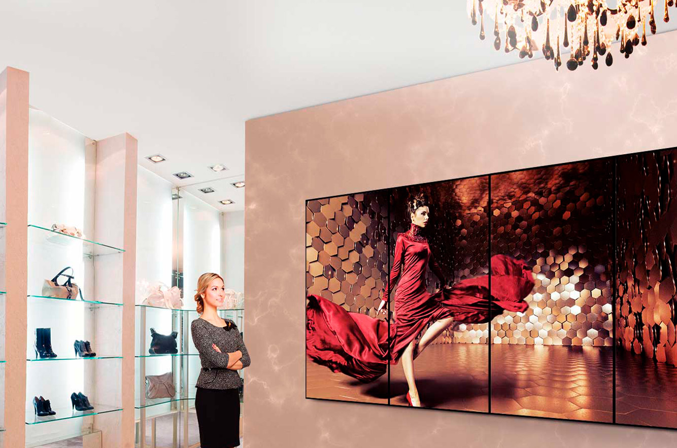 Video wall para publicidad