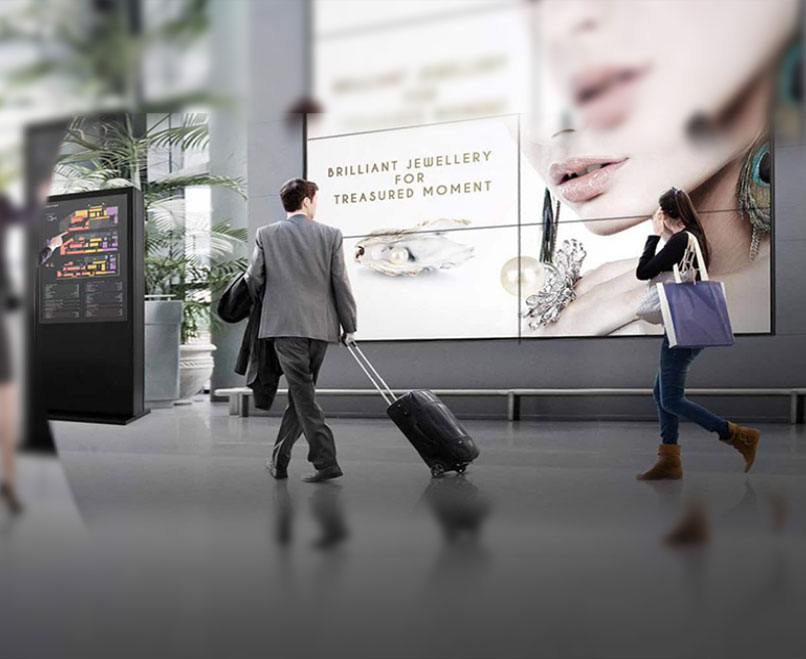 Video wall para publicidad