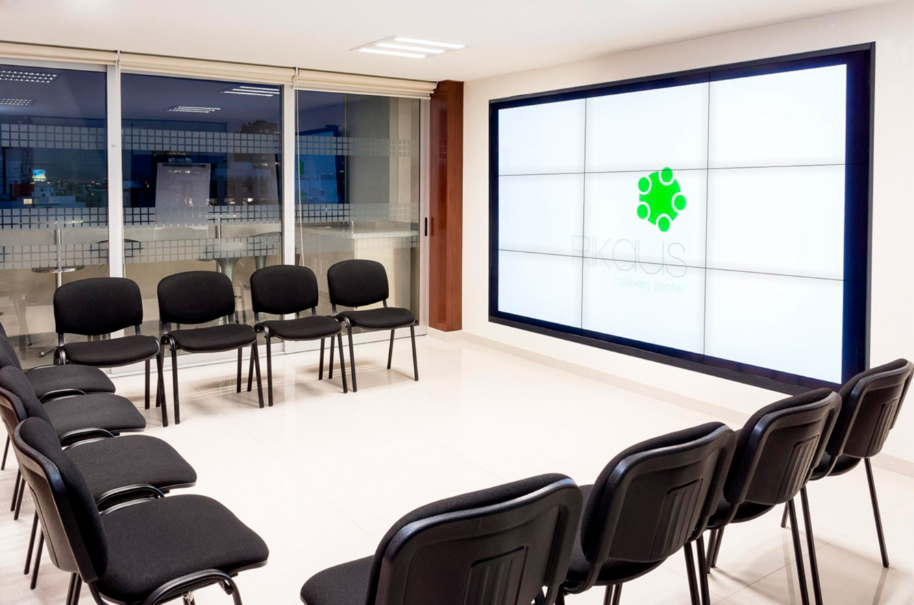 Videowall para salas de capacitación