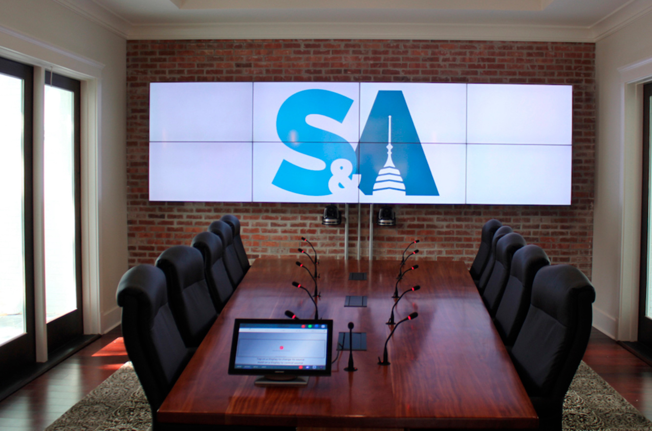 Videowall para salas de juntas