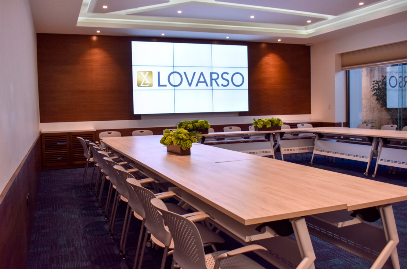 Videowall para salas de juntas