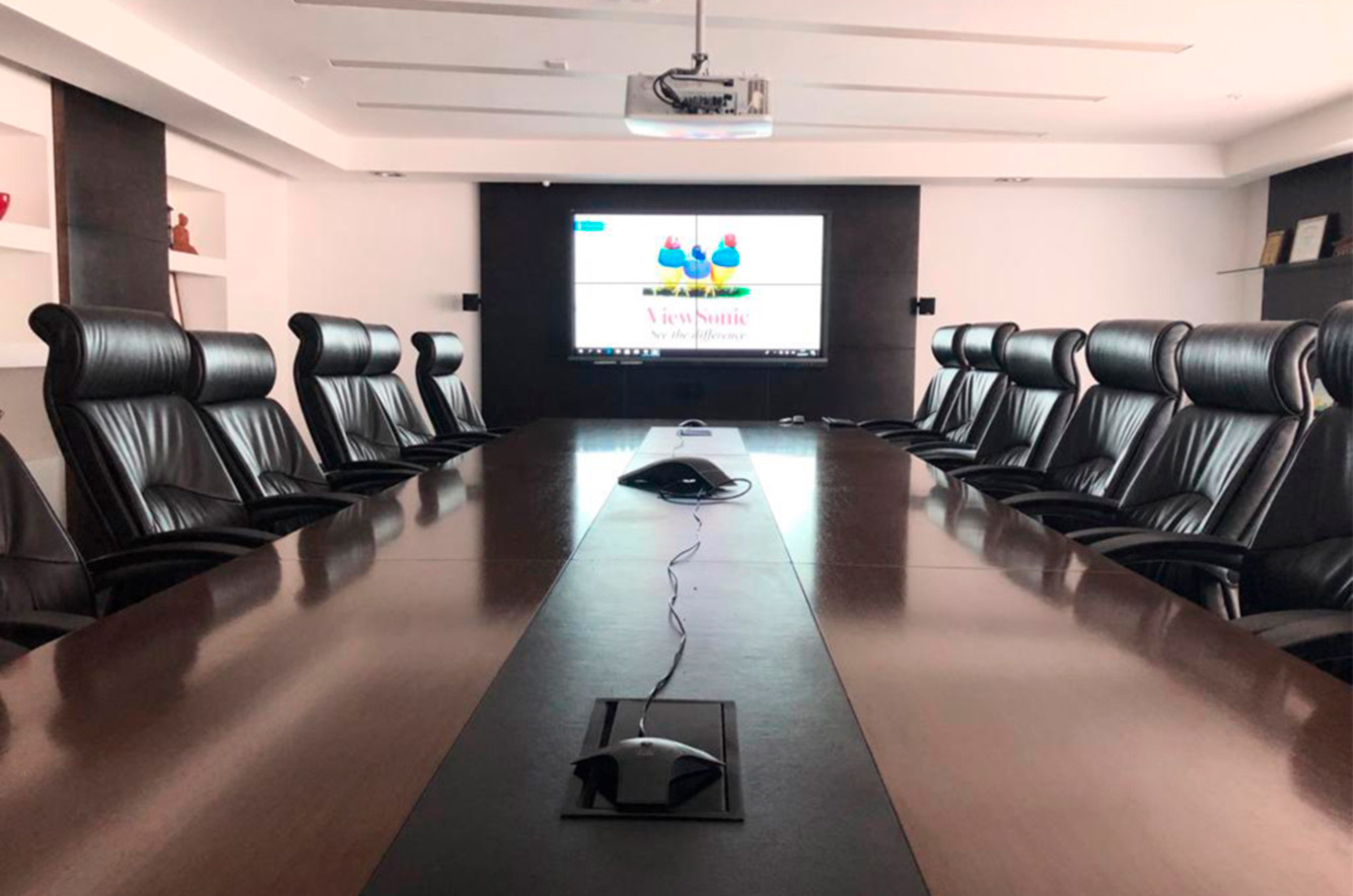 Videowall para salas de videoconferencia