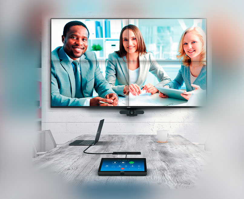 Videowall para salas de videoconferencia